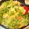 シャキシャキ美味しい！ウインナーとレタスのパラパラ炒飯の工程7