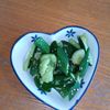 るるあ ୨୧˙˳⋆﻿の作ってみた!投稿(きゅうりとオクラ《やみつき♡旨塩中華サラダ》)