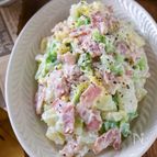 たっぷりベーコンと白菜の豆腐クリームサラダ