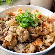 【ねぎ塩豚丼】焼肉やさんの人気の賄い♪