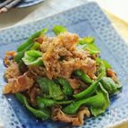 調味料2つであっという間！ピーマンと牛肉の甘辛炒め