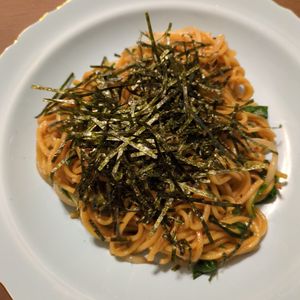 たりおの作ってみた!投稿(海苔とバターの焼きそば)
