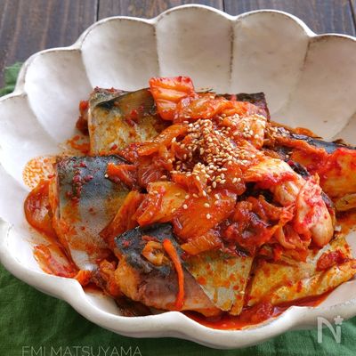 簡単!サバのキムチ煮