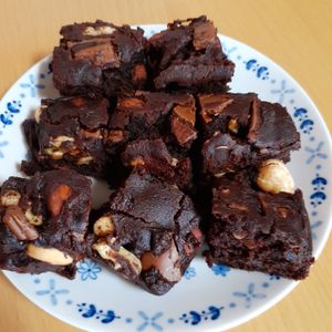 ゆゆ920の作ってみた!投稿(【豆腐の米粉ブラウニー】節約/子どもと作る)