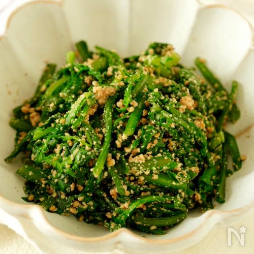 【春菊のごま和え】砂糖不使用