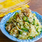 作り置きにも！切り干し大根とキャベツときゅうりのごま旨サラダ