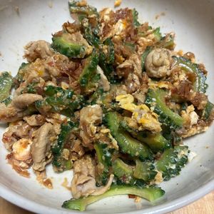 saigononegaiの作ってみた!投稿(苦味を和らげて食べる【ゴーヤと豚バラ甘辛丼】)