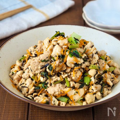 【絶品炒り豆腐】15分で栄養満点!一品で子ども大満足♡