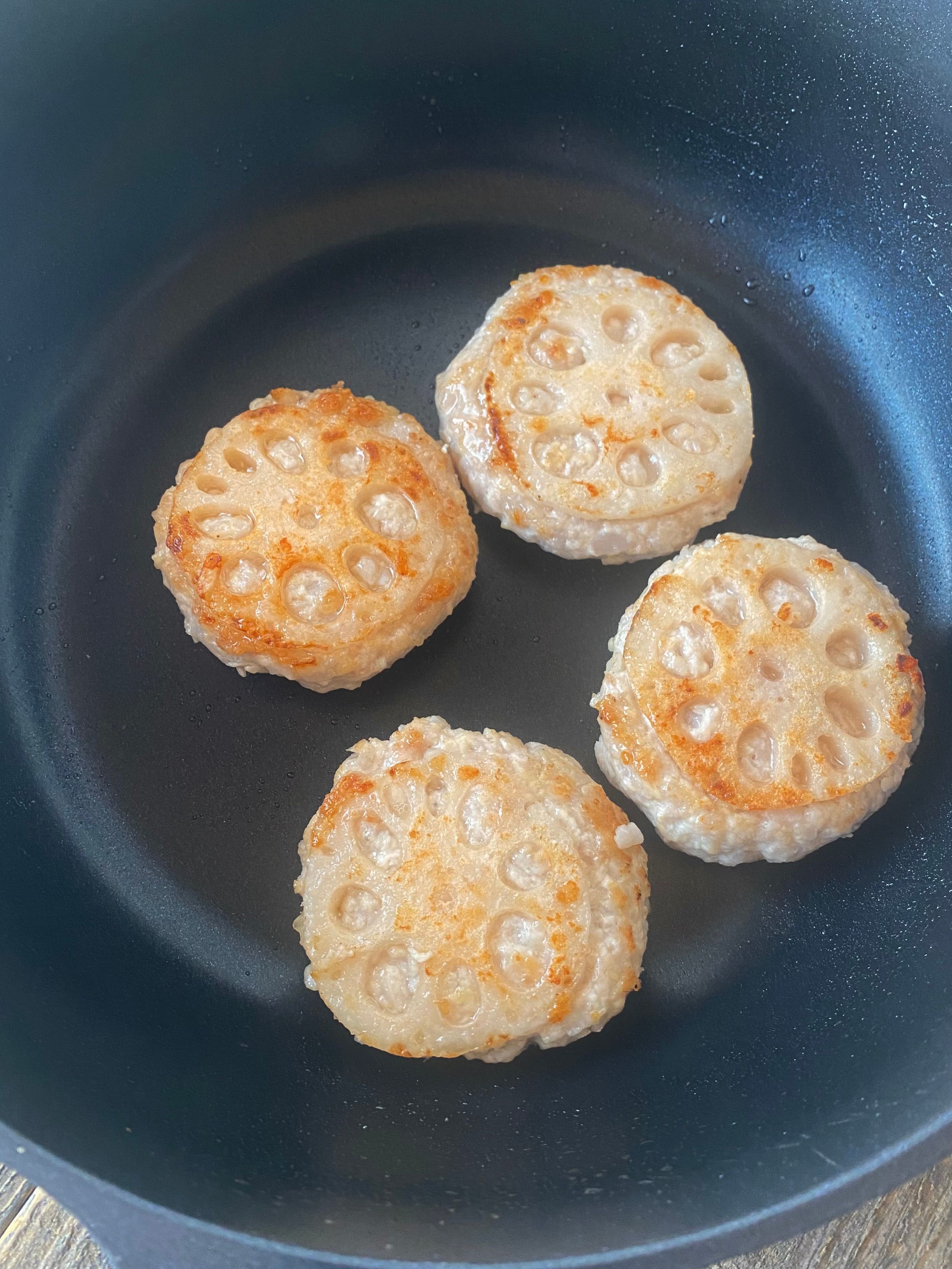 れんこんつくねの照り焼き】 | レシピサイトNadia