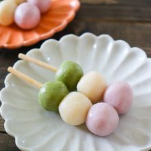 豆腐と米粉で♪三色団子！ひな祭りにも♪