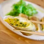 かぼちゃとチーズの春巻き