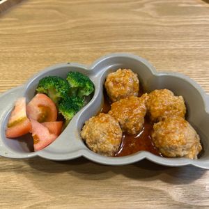 ユイピルの作ってみた!投稿(お手軽ミートボール♪揚げずにヘルシー!)