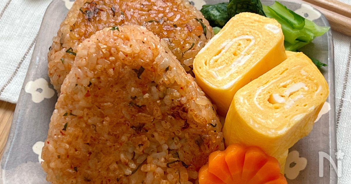 キムチ焼きおにぎり