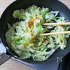 『キャベツのカレー炒め』の工程3