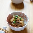 切干大根ときのこの煮物