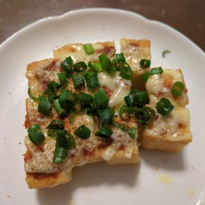 たりおの作ってみた!投稿(レンジで5分！【味噌チーズ厚揚げ】とろ～りチーズがおいしい♩)