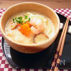 白味噌と豆乳のすいとん