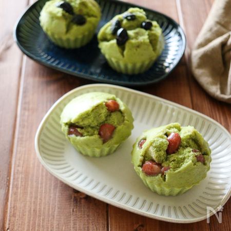 鍋で簡単 抹茶米粉蒸しパン アレンジ可 油 卵 乳製品不使用 By Nami レシピサイト Nadia ナディア プロの料理家のおいしいレシピ