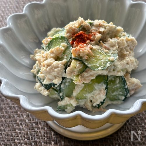 豆腐のポテトサラダ風