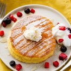 【すぐできる！】パンケーキに💛ふわとろミルクバター