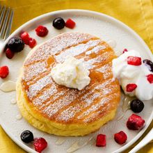 【すぐできる！】パンケーキに💛ふわとろミルクバター