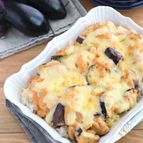 【ドリア】カフェ風ランチ♪なすとベーコンのトマトクリーム