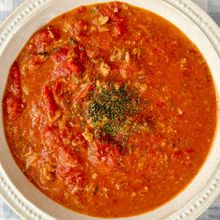 【サバとまチーズ】トマトをつぶすだけでソースが完成🍅