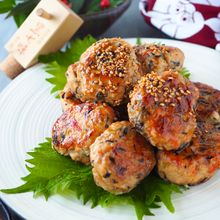 【ポリ袋で混ぜるだけ】ひじき入りシャキふわヘルシー豆腐つくね