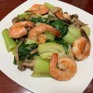 りんごの作ってみた!投稿(毎日でも食べたい！「青梗菜と海老の絶品♪塩味炒め」)