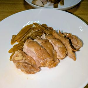 joe sanの作ってみた!投稿(ごぼう入り【鶏もも肉の白だし無双煮】)