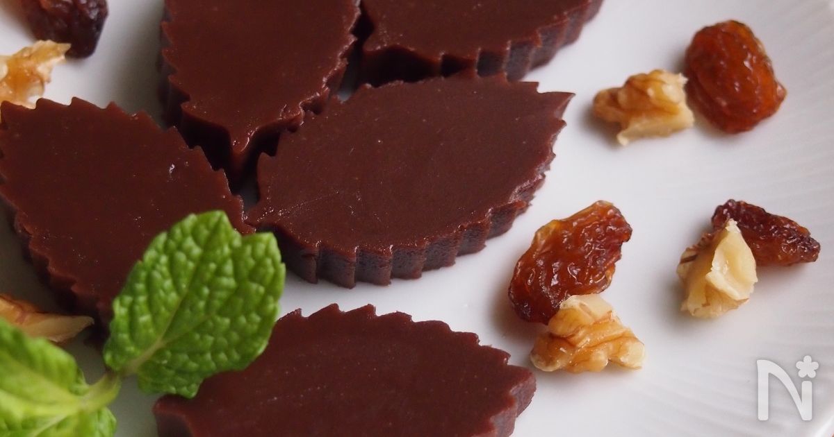 ラム香るチョコ羊羹。