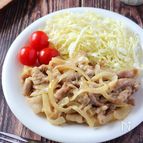 コク旨♪豚こまのスタミナマヨポーク