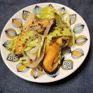 M＊Pの作ってみた!投稿(ムール貝としゃきしゃき野菜のマリネ)