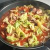 【春キャベツとさば缶のトマトソース煮】春のごちそう風の工程3