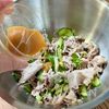 さっぱり食べやすい♪【香味野菜と豚肉の味噌ポン酢和え】の工程2