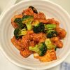 美沙智【みさと】の作ってみた!投稿(【鶏肉とブロッコリーのチリソース炒め】ご飯が進む節約おかず！)