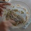 もちもち豆腐れんこん餅の生姜あんの工程1