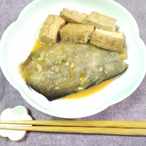 M＊Pの作ってみた!投稿(【かれいと厚揚げの韓国風煮つけ】ご飯がすすむ♪)