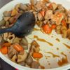 鶏肉と根菜とこんにゃくの煮物の工程7