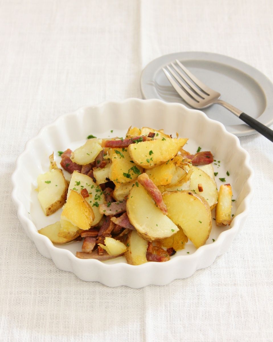 芽キャベツのパンチェッタ添え レシピ