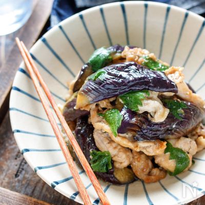 なすと豚肉の香味ポン酢漬け【#作り置き #揚げない】