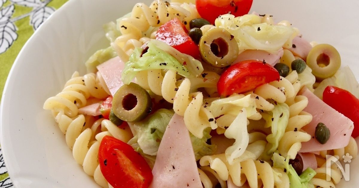 キャベツたっぷり彩りマカロニサラダ By 藤本マキ レシピサイト Nadia ナディア プロの料理家のおいしいレシピ