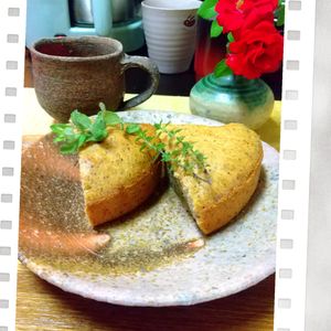 チョロリスの作ってみた!投稿(ホットケーキミックスで簡単！ずっしり紅茶バナナケーキ)