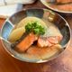 【余った白味噌で作る♡】鮭大根の白味噌出汁バター煮