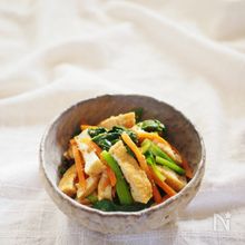今が旬！安くておいしい小松菜たっぷりレシピ