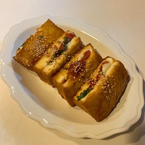 みわの作ってみた!投稿(【梅しそチーズ甘辛厚揚げ】10おつまみ♡絶妙な組み合わせ♪)