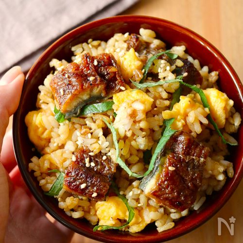 10分で完成！【大葉香る鰻のまぜご飯】ボリューム満点♩