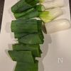 ねぎの甘みを味わう豚巻き醤油鍋の工程1