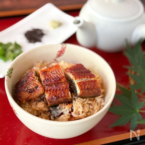 土用の丑の日にも!【ひつまぶし風うなぎの炊き込みごはん】