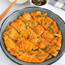 お豆腐キムチチヂミ~簡単なのにヘルシー~